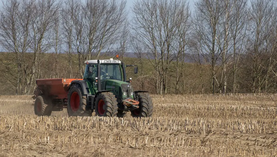 what spreader setting for grass seed