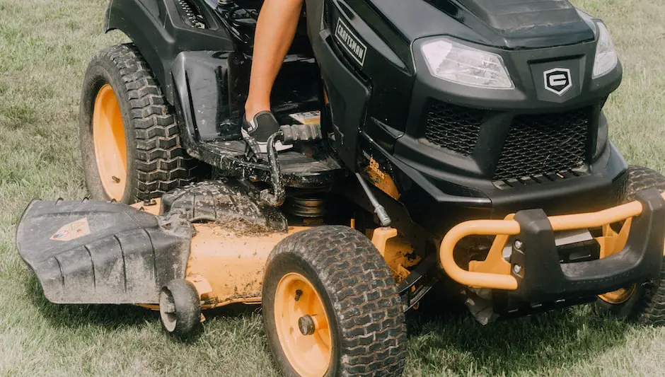 how to transport a riding lawn mower without a trailer