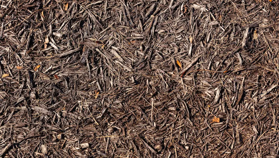 how to put mulch down in flower bed