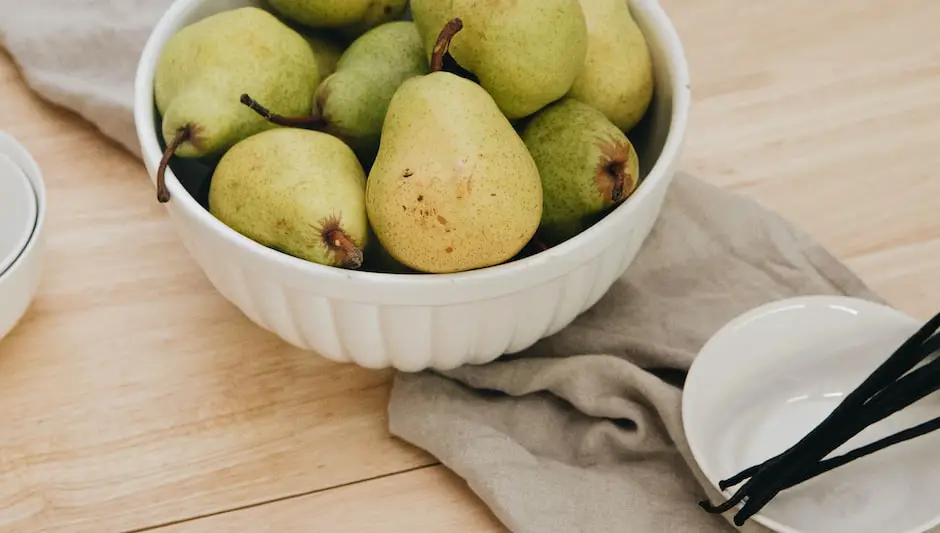 when to harvest pears australia